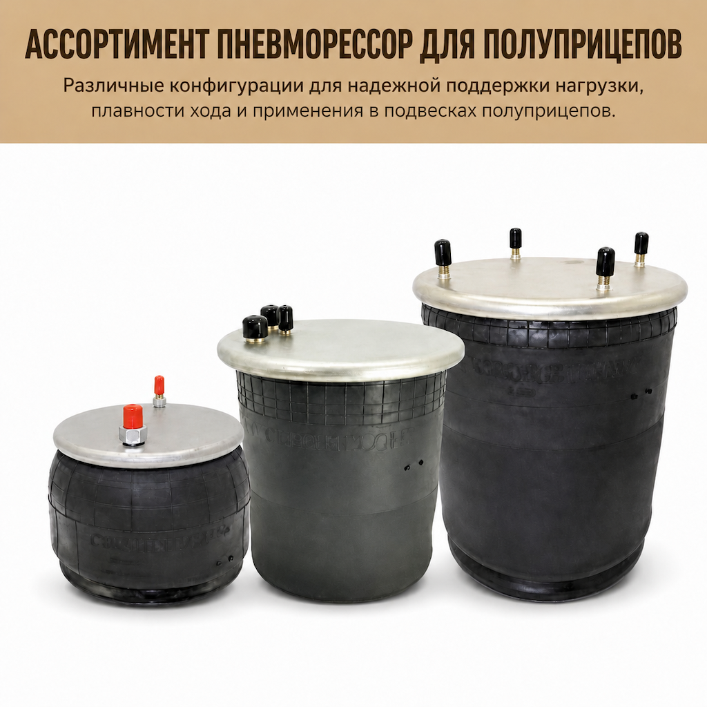 Пневморессоры для грузовиков
